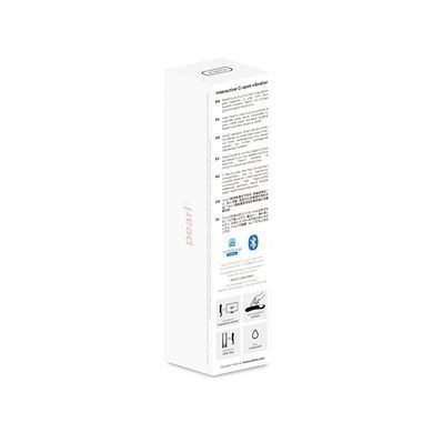 Интерактивный вибратор точки G Kiiroo Pearl 3 Pink - фото