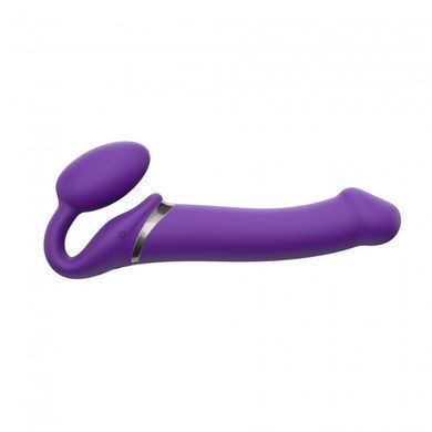 Страпон безременной Strap-On-Me Vibrating Violet L (длина 15,7 см; диаметр 4,2 см) - фото