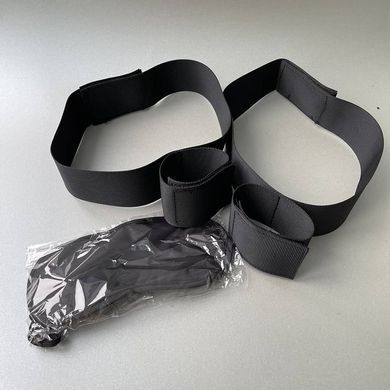 Бондаж для рук та ніг з маскою Fetish Tentation Ankle and Wrist Straps - фото