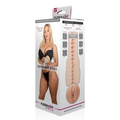 Мастурбатор вагина Fleshlight Girls Savannah Bond From Australia Love - фото