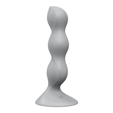 Анальна пробка-буси Satisfyer Triple Ball-R Grey сірі - фото
