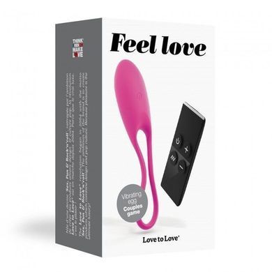 Виброяйцо Love To Love Feel Love Pink - фото