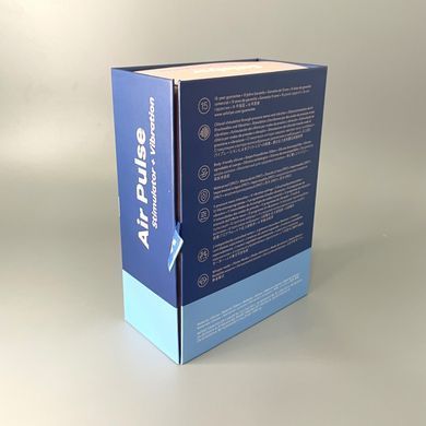 Satisfyer Sugar Rush &ndash; вакуумний кліторальний стимулятор Blue (пошкоджена упаковка) - фото