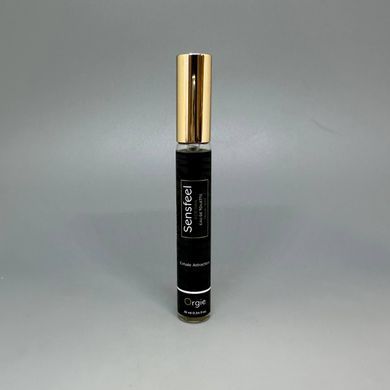 Туалетна вода з феромонами чоловіча з афродизіаком Orgie SENSFEEL&nbsp;10 мл - фото