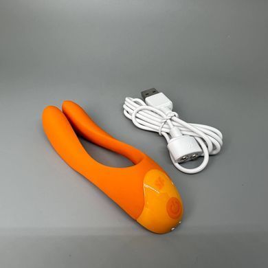 Satisfyer Candy Cane вібратор на палець Orange - фото
