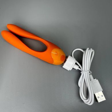 Satisfyer Candy Cane вібратор на палець Orange - фото