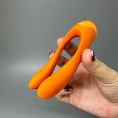 Satisfyer Candy Cane вібратор на палець Orange - фото