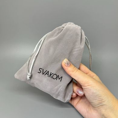 Svakom Jordan Navy Blue - анальний смарт вібратор-пульсатор з пультом