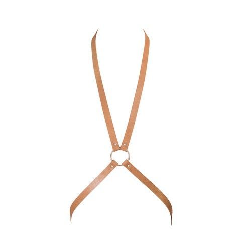 Портупея Bijoux Indiscrets MAZE 8 Harness Brown коричнева