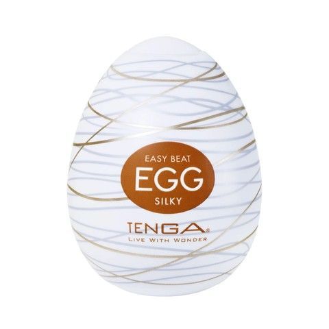 Яйцо мастурбатор Tenga Egg Silky - фото