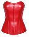Корсет Noir Handmade F355 Red powerwetlook corset S