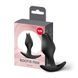 Анальная пробка для секса Fun Factory Bootie Fem Black 2,9 см черная - фото товара