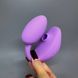 Виброяйцо с вакуумным клиторальным стимулятором Love To Love Wonderlover Viva mauve - фото товара