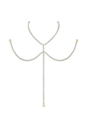 Прикраса для грудей Obsessive A757 necklace pearl