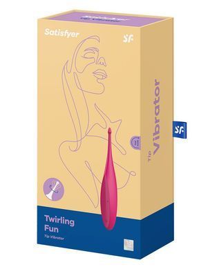 Вибратор для клитора Satisfyer Twirling Fun Magenta - фото