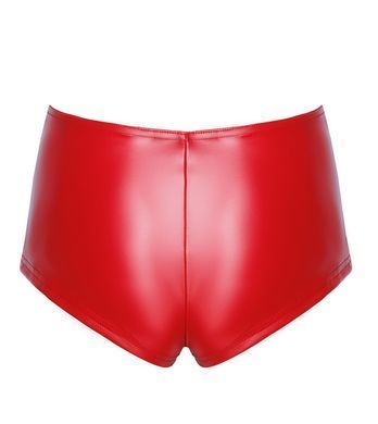 Шорти жіночі Noir Handmade F356 Red powerwetlook shorts S