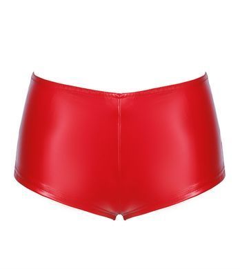 Шорти жіночі Noir Handmade F356 Red powerwetlook shorts S