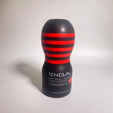 Мастурбатор Tenga Deep Throat Cup STRONG з вакуумною стимуляцією - фото