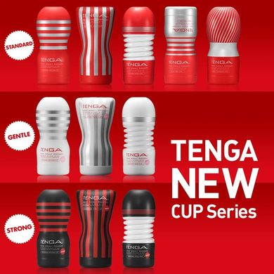 Мастурбатор Tenga Deep Throat Cup STRONG з вакуумною стимуляцією - фото