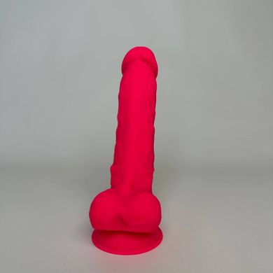 Розовый фаллоимитатор Silexd Vetus (21,5 см) - фото