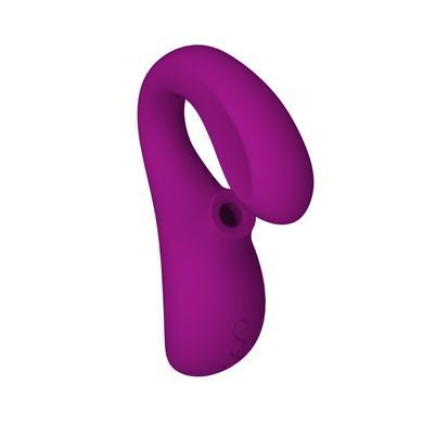 LELO Enigma Cruise Deep Rose - вакуумний вібратор фіолетовий - фото