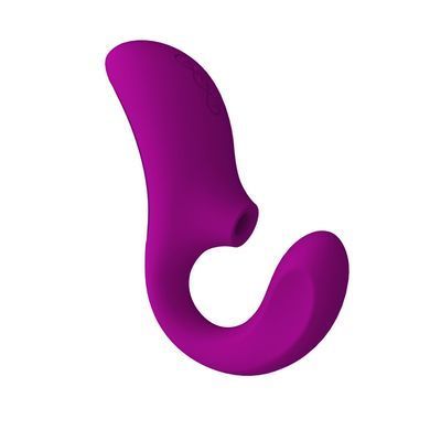 LELO Enigma Cruise Deep Rose - вакуумний вібратор фіолетовий - фото