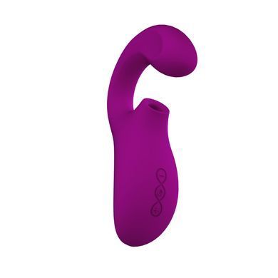 LELO Enigma Cruise Deep Rose - вакуумний вібратор фіолетовий - фото