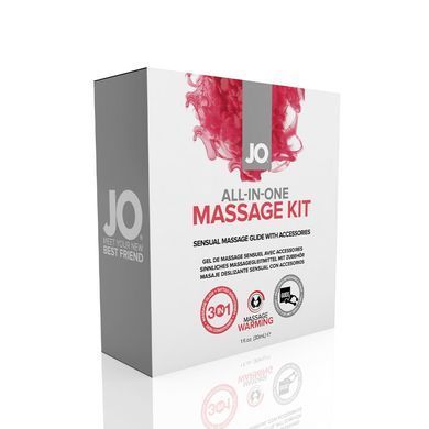 Набір для масажу 3в1 System JO ALL IN ONE MASSAGE GIFT SET