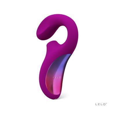 LELO Enigma Cruise Deep Rose - вакуумний вібратор фіолетовий - фото