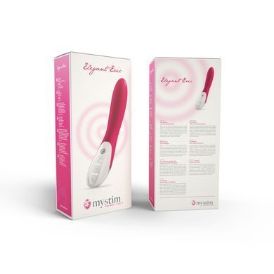 Вибратор Mystim Elegant Eric Pink розовый - фото