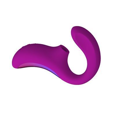 LELO Enigma Cruise Deep Rose - вакуумний вібратор фіолетовий - фото