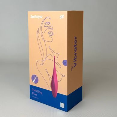 Вибратор для клитора Satisfyer Twirling Fun Magenta - фото