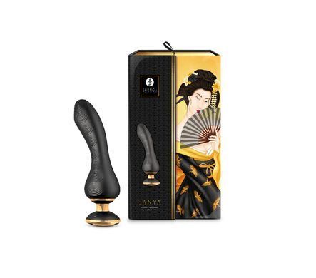 Вібратор для точки G Shunga Sanya Intimate Massager Black - фото