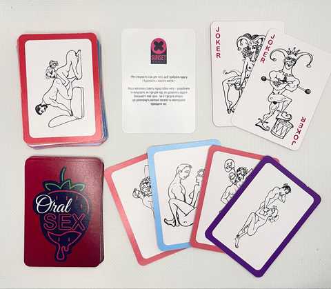 Эротические игральные карты для взрослых