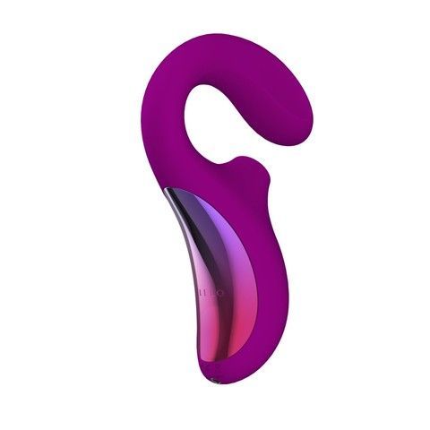 LELO Enigma Cruise Deep Rose - вакуумний вібратор фіолетовий - фото