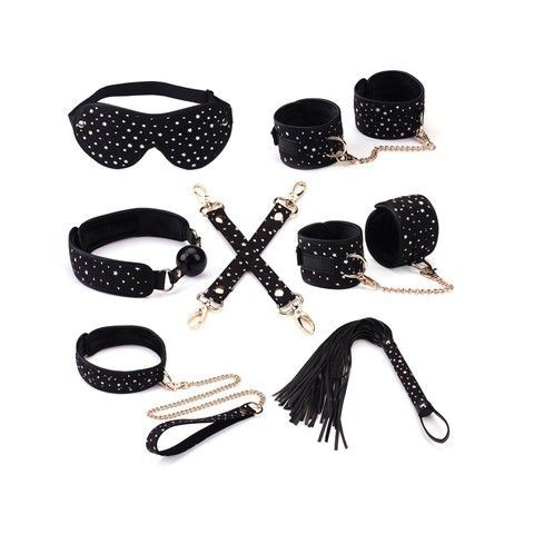 Liebe Seele Stary Nights 7pcs Bondage Kit набір БДСМ 7 предметів (м'яте паковання) - фото