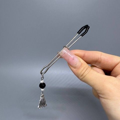 Зажим для клитора Art of Sex - Clit Clamp Sweet Brush - фото