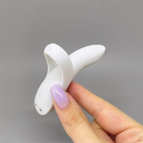 Вибратор на палец Satisfyer Bold Lover White - фото