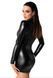 Платье Noir Handmade F330 Powerwetlook mini dress S