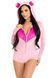 Еротичний костюм Солодкий ведмедик Leg Avenue Sweetheart Bear Velvet Romper M