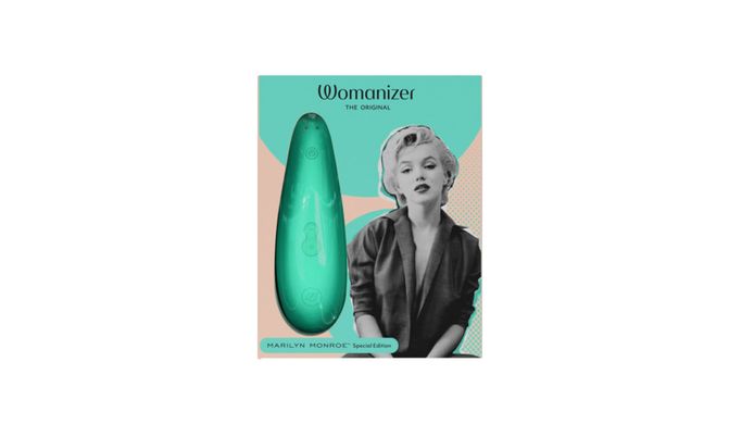 Womanizer Marilyn Monroe Mint - вакуумний кліторальний стимулятор - фото
