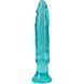 Анальный дилдо Doc Johnson Crystal Jellies Anal Starter 5.5 Inches Teal 15,2 см - фото товара