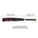 Флоггер LOCKINK SEVANDA Red & Black Braided Tail Flogger - фото товара