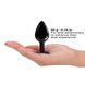 Анальна страза Dorcel Diamond Plug black M (3,4 см) - фото товару