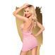 Сорочка с халтером и стрингами Penthouse Sweet&Spicy Rose L/XL