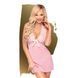 Сорочка с халтером и стрингами Penthouse Sweet&Spicy Rose L/XL
