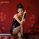 Флоггер LOCKINK SEVANDA Red & Black Braided Tail Flogger - фото товара