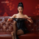Флоггер LOCKINK SEVANDA Red & Black Braided Tail Flogger - фото товара