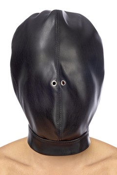 БДСМ маска Fetish Tentation Closed BDSM hood in leatherette