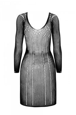 Платье-сетка Passion BS101 black One Size